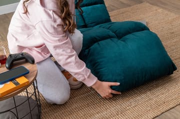 1-Seat Sofa-Bed Atelier Del Sofa Petrol Green - Huonekalut - Tuoli & nojatuoli - Nojatuoli & lepotuoli - Vuodetuoli