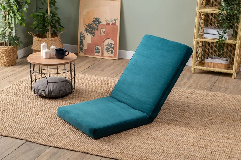 1-Seat Sofa-Bed Atelier Del Sofa Petroolinvihreä - Huonekalut - Tuoli & nojatuoli - Nojatuoli & lepotuoli - Vuodetuoli