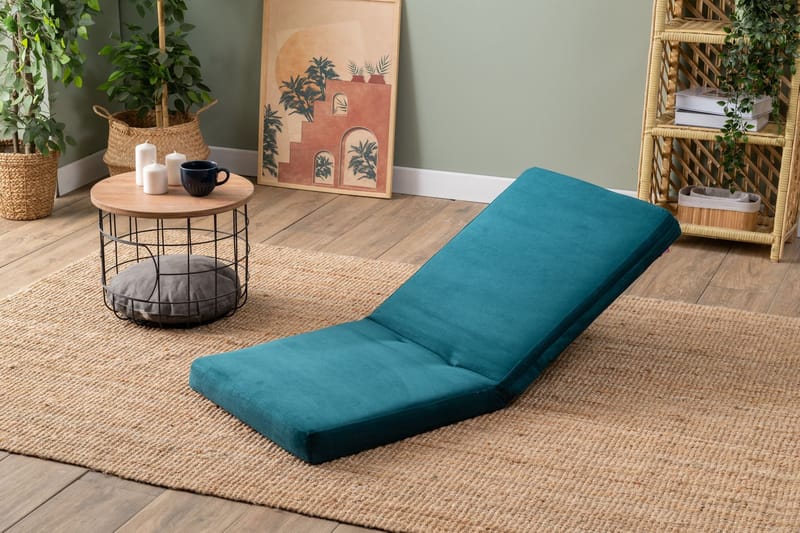 1-Seat Sofa-Bed Atelier Del Sofa Petroolinvihreä - Huonekalut - Tuoli & nojatuoli - Nojatuoli & lepotuoli - Vuodetuoli
