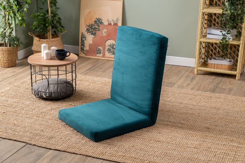 1-Seat Sofa-Bed Atelier Del Sofa Petroolinvihreä - Huonekalut - Tuoli & nojatuoli - Nojatuoli & lepotuoli - Vuodetuoli