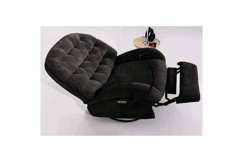 Adesis Sähköinen recliner-nojatuoli - Musta - Huonekalut - Tuoli & nojatuoli - Nojatuoli & lepotuoli - Makuutuoli & divaanituoli