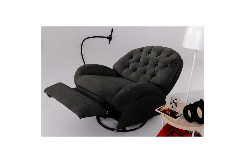 Adesis Sähköinen recliner-nojatuoli - Musta - Huonekalut - Tuoli & nojatuoli - Nojatuoli & lepotuoli - Makuutuoli & divaanituoli