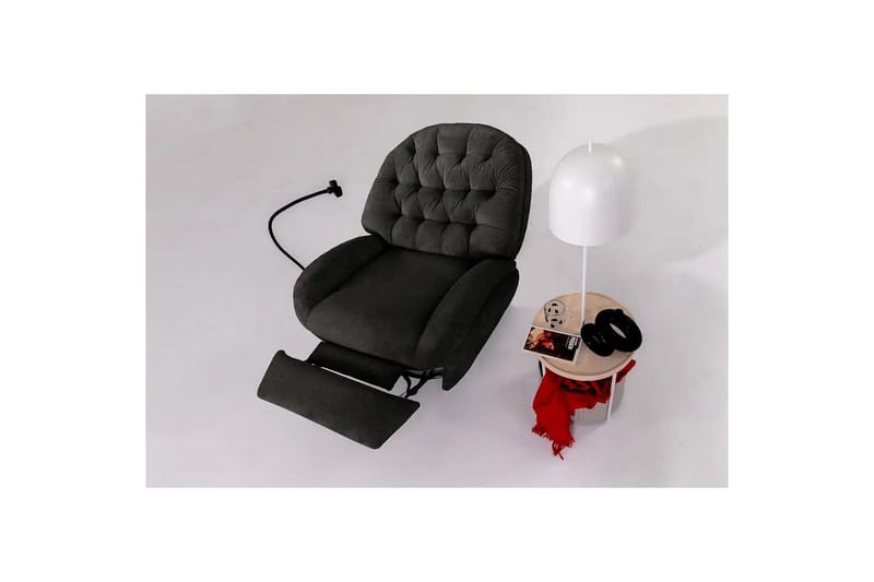 Adesis Sähköinen recliner-nojatuoli - Musta - Huonekalut - Tuoli & nojatuoli - Nojatuoli & lepotuoli - Makuutuoli & divaanituoli