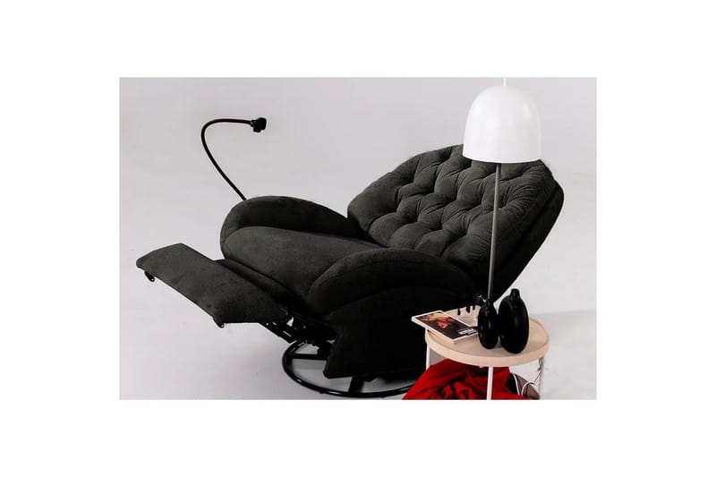 Adesis Sähköinen recliner-nojatuoli - Musta - Huonekalut - Tuoli & nojatuoli - Nojatuoli & lepotuoli - Mekanismituoli