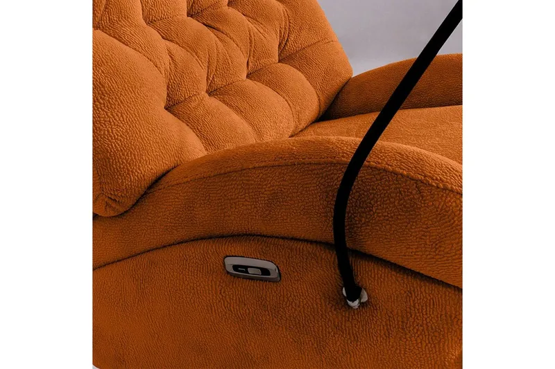 Adesis Sähköinen recliner-nojatuoli - Punainen - Huonekalut - Tuoli & nojatuoli - Nojatuoli & lepotuoli - Mekanismituoli