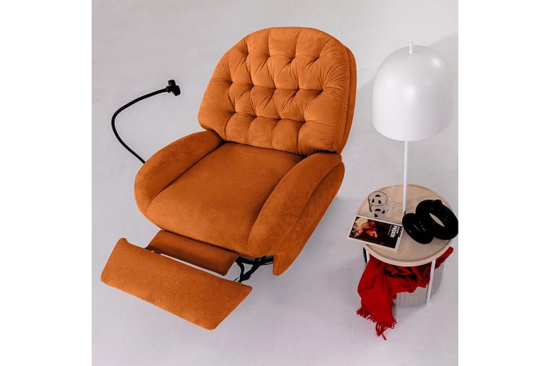 Adesis Sähköinen recliner-nojatuoli - Punainen - Huonekalut - Tuoli & nojatuoli - Nojatuoli & lepotuoli - Makuutuoli & divaanituoli