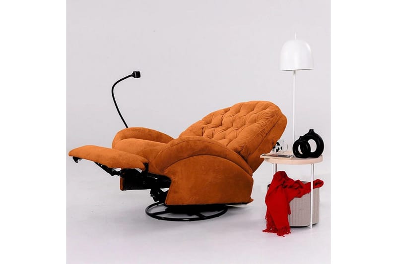 Adesis Sähköinen recliner-nojatuoli - Punainen - Huonekalut - Tuoli & nojatuoli - Nojatuoli & lepotuoli - Mekanismituoli