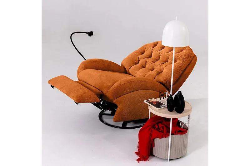 Adesis Sähköinen recliner-nojatuoli - Punainen - Huonekalut - Tuoli & nojatuoli - Nojatuoli & lepotuoli - Mekanismituoli