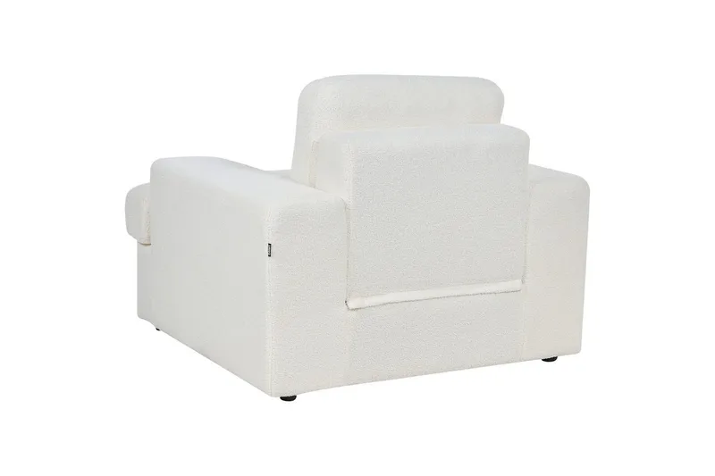 Nojatuoli Alla, 2 sarja Valkoinen - Valkoinen - Huonekalut - Tuoli & nojatuoli - Nojatuoli & lepotuoli