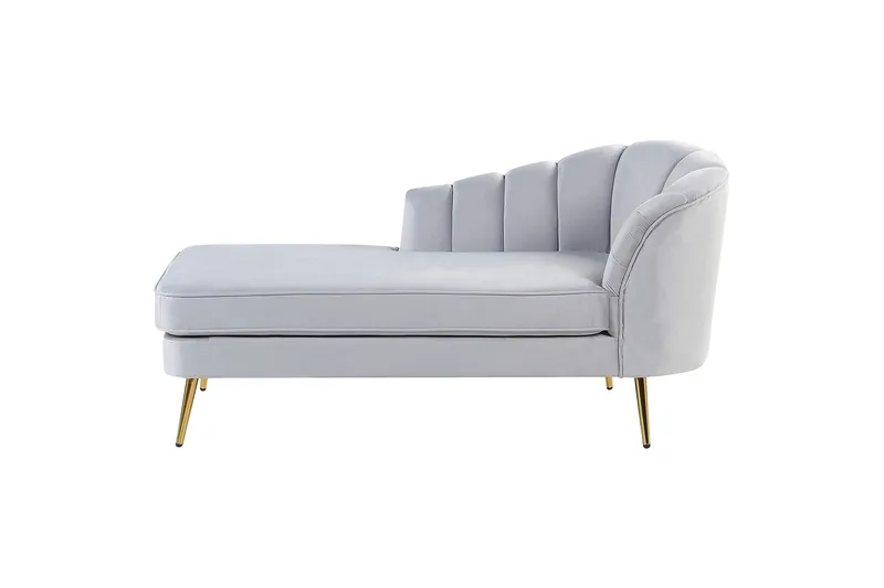 Allier Lepotuoli 150 cm, Kulta/Harmaa