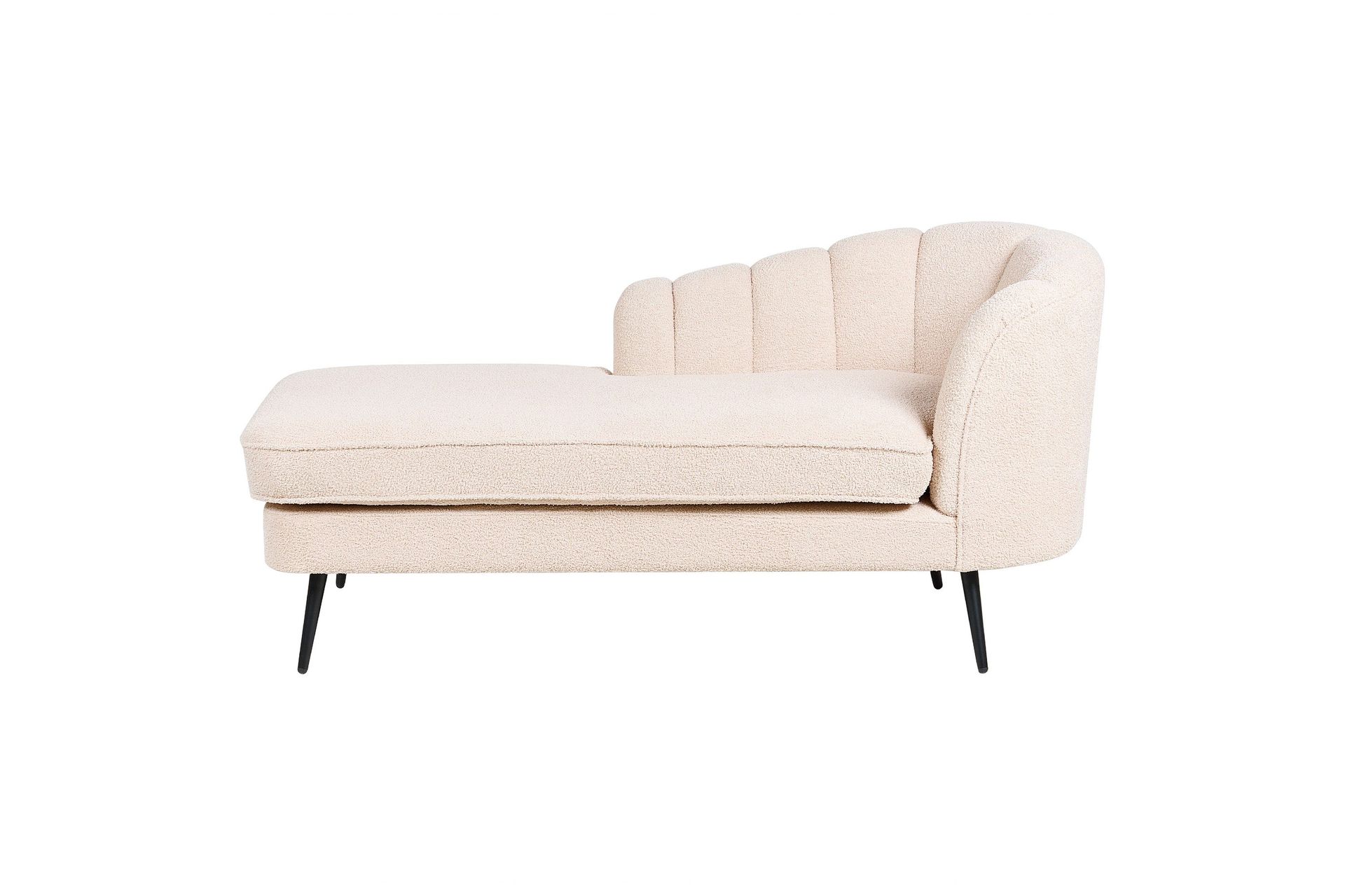 Allier Lepotuoli 150 cm Oikealta - Beige/Musta