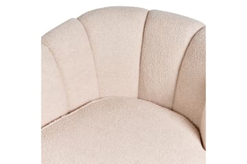 Allier Lepotuoli 150 cm Oikealta - Beige/Musta - Huonekalut - Tuoli & nojatuoli - Nojatuoli & lepotuoli - Makuutuoli & divaanituoli