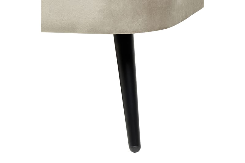 Allier Lepotuoli 150 cm Oikealta - Beige/Musta - Huonekalut - Tuoli & nojatuoli - Nojatuoli & lepotuoli - Makuutuoli & divaanituoli