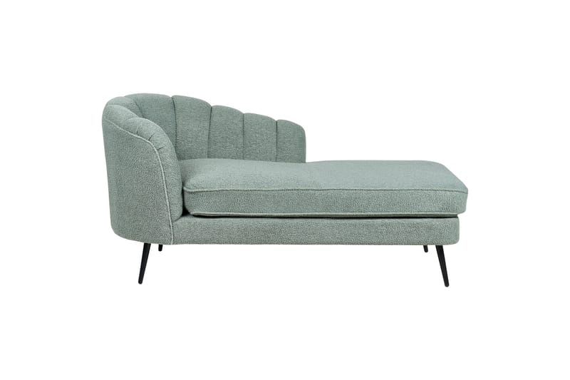 Allier Lepotuoli 150 cm Vasemmalta, Musta/Vihreä