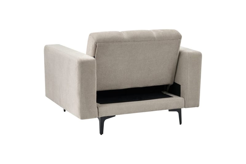 Nojatuoli Alnes Beige/musta - Beige/musta - Huonekalut - Tuoli & nojatuoli - Nojatuoli & lepotuoli