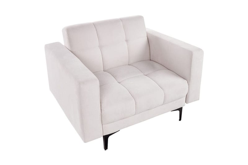 Nojatuoli Alnes Offwhite/Musta - Offwhite/Musta - Huonekalut - Tuoli & nojatuoli - Nojatuoli & lepotuoli