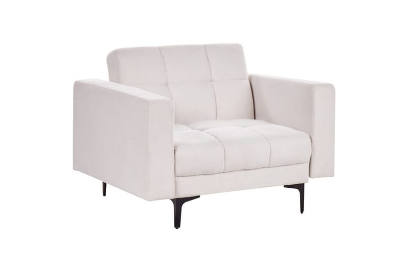 Nojatuoli Alnes Offwhite/Musta - Offwhite/Musta - Huonekalut - Tuoli & nojatuoli - Nojatuoli & lepotuoli