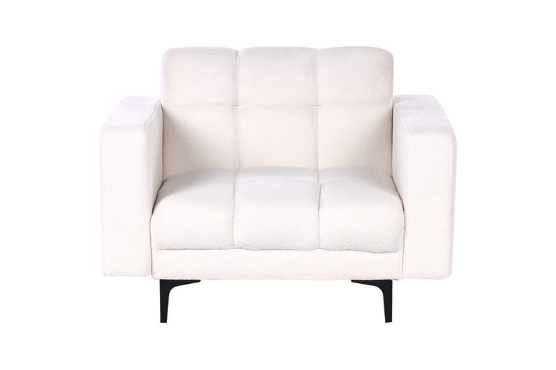 Nojatuoli Alnes Valkoinen/musta - Valkoinen/musta - Huonekalut - Tuoli & nojatuoli - Nojatuoli & lepotuoli