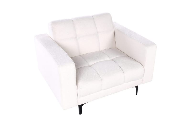 Nojatuoli Alnes Valkoinen/musta - Valkoinen/musta - Huonekalut - Tuoli & nojatuoli - Nojatuoli & lepotuoli