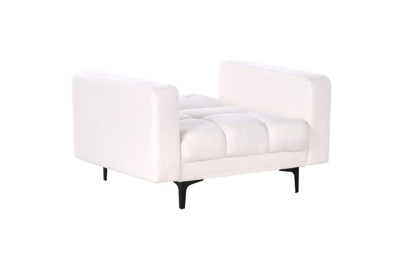 Nojatuoli Alnes Valkoinen/musta - Valkoinen/musta - Huonekalut - Tuoli & nojatuoli - Nojatuoli & lepotuoli