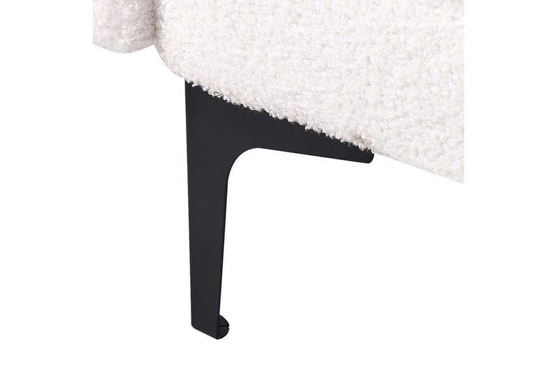 Nojatuoli Alnes Valkoinen/musta - Valkoinen/musta - Huonekalut - Tuoli & nojatuoli - Nojatuoli & lepotuoli