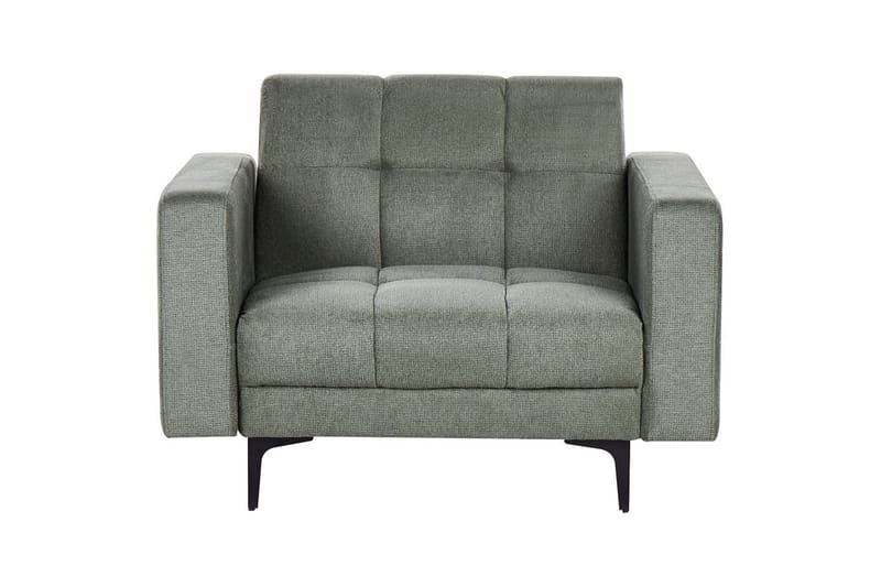 Nojatuoli Alnes Vihreä/musta - Vihreä/musta - Huonekalut - Tuoli & nojatuoli - Nojatuoli & lepotuoli