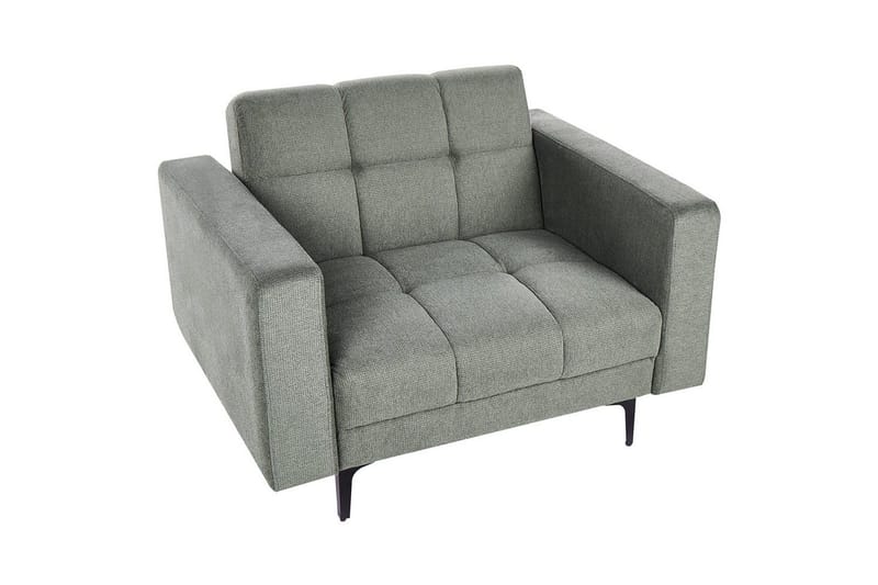 Nojatuoli Alnes Vihreä/musta - Vihreä/musta - Huonekalut - Tuoli & nojatuoli - Nojatuoli & lepotuoli