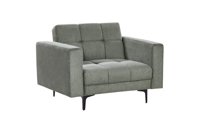 Nojatuoli Alnes Vihreä/musta - Vihreä/musta - Huonekalut - Tuoli & nojatuoli - Nojatuoli & lepotuoli