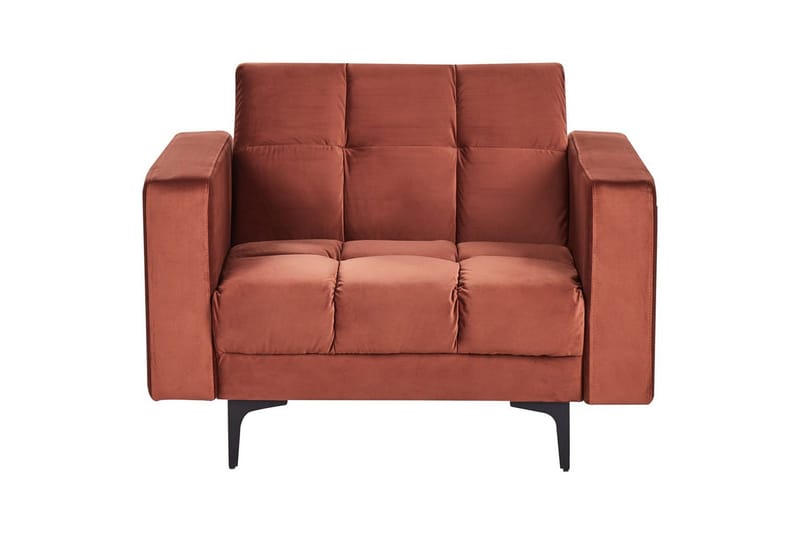 Nojatuoli Alnes Punainen/Musta - Punainen/Musta - Huonekalut - Tuoli & nojatuoli - Nojatuoli & lepotuoli