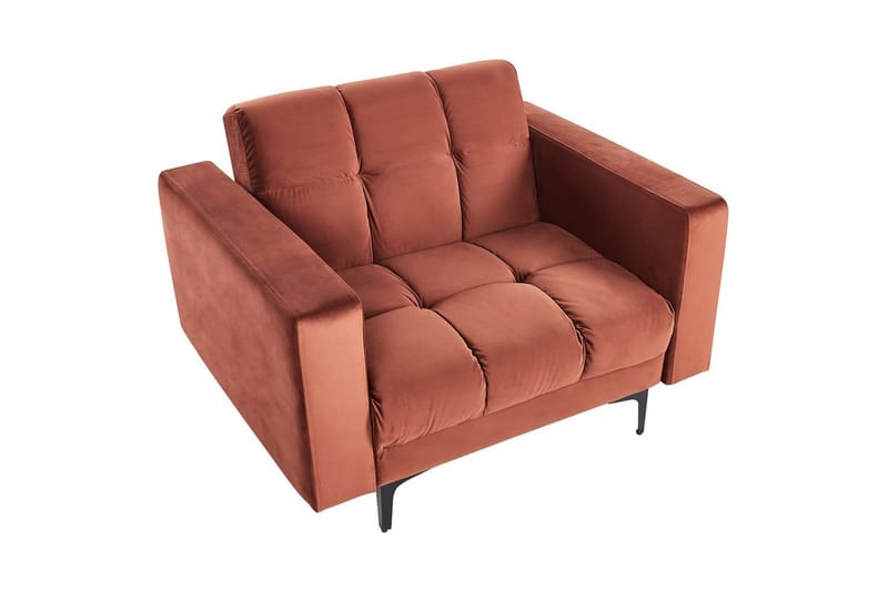 Nojatuoli Alnes Punainen/Musta - Punainen/Musta - Huonekalut - Tuoli & nojatuoli - Nojatuoli & lepotuoli