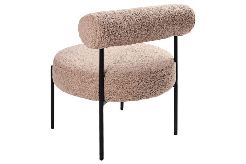 Nojatuoli Alpha Beige/musta - Beige/musta - Huonekalut - Tuoli & nojatuoli - Nojatuoli & lepotuoli