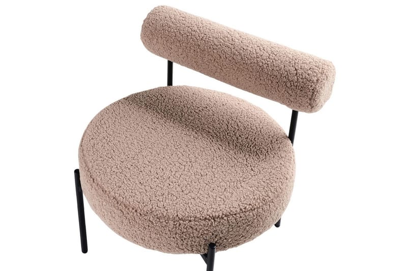 Nojatuoli Alpha Beige/musta - Beige/musta - Huonekalut - Tuoli & nojatuoli - Nojatuoli & lepotuoli