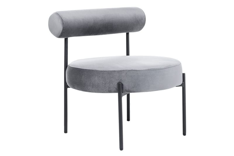 Nojatuoli Alpha, Harmaa, musta