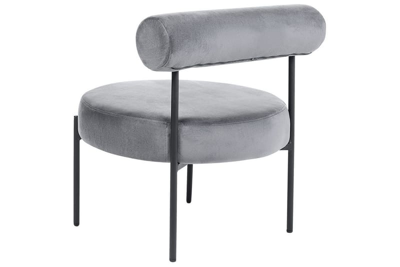 Nojatuoli Alpha - Harmaa, musta - Huonekalut - Tuoli & nojatuoli - Nojatuoli & lepotuoli