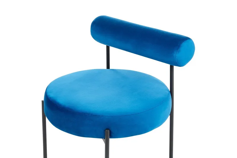 Nojatuoli Alpha - Sininen, Musta - Huonekalut - Tuoli & nojatuoli - Nojatuoli & lepotuoli