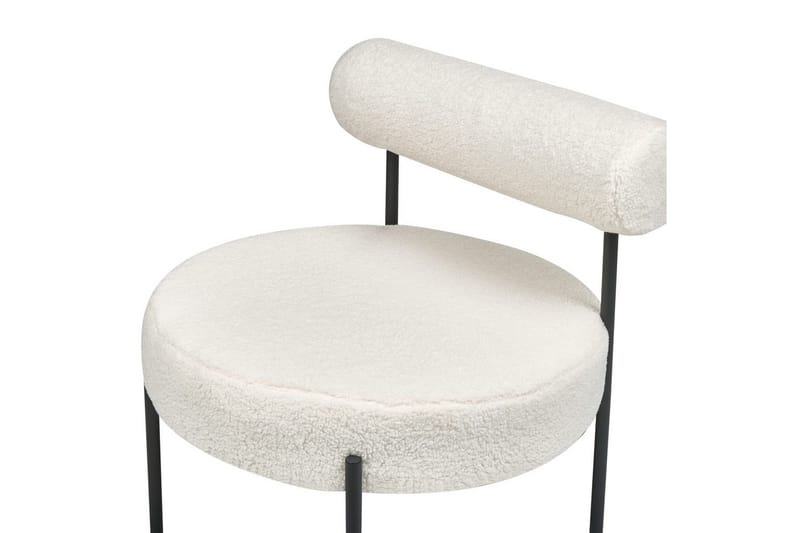 Nojatuoli Alpha - Valkoinen, Musta - Huonekalut - Tuoli & nojatuoli - Nojatuoli & lepotuoli