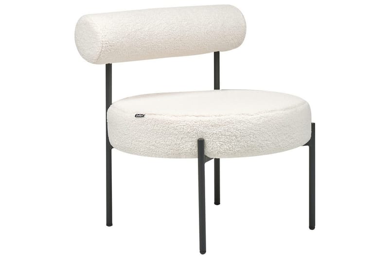 Nojatuoli Alpha - Valkoinen, Musta - Huonekalut - Tuoli & nojatuoli - Nojatuoli & lepotuoli