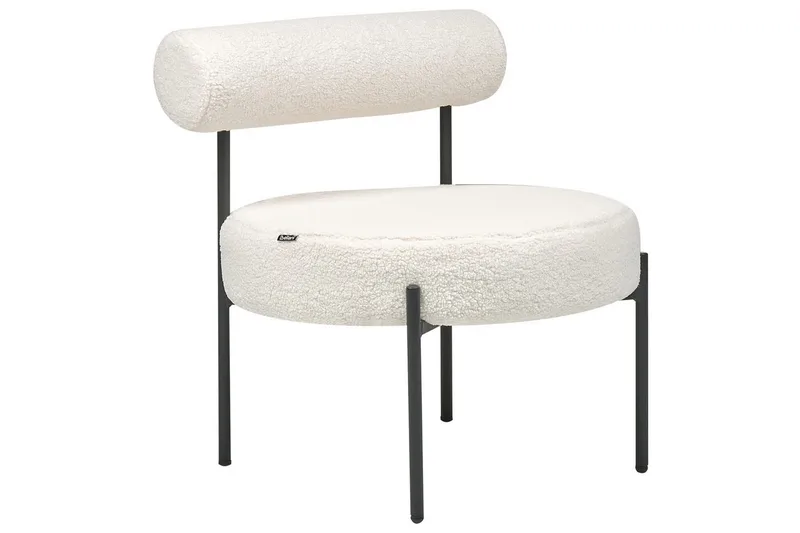 Nojatuoli Alpha - Valkoinen, Musta - Huonekalut - Tuoli & nojatuoli - Nojatuoli & lepotuoli