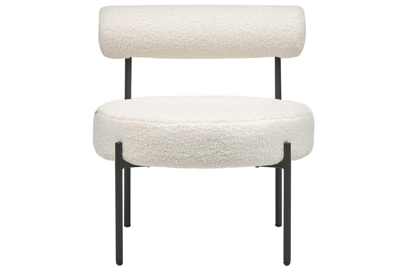 Nojatuoli Alpha - Valkoinen, Musta - Huonekalut - Tuoli & nojatuoli - Nojatuoli & lepotuoli