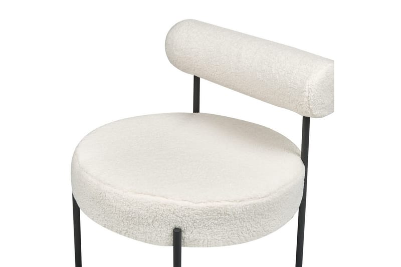 Nojatuoli Alpha - Valkoinen, Musta - Huonekalut - Tuoli & nojatuoli - Nojatuoli & lepotuoli