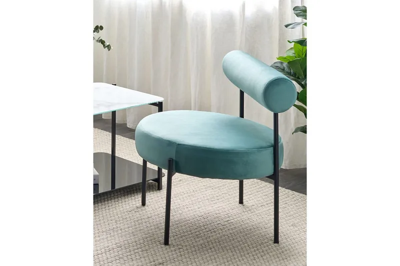 Nojatuoli Alpha - Vihreä, musta - Huonekalut - Tuoli & nojatuoli - Nojatuoli & lepotuoli