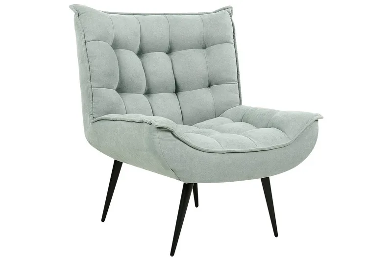 Nojatuoli Alvesta - Vihreä, musta - Huonekalut - Tuoli & nojatuoli - Nojatuoli & lepotuoli