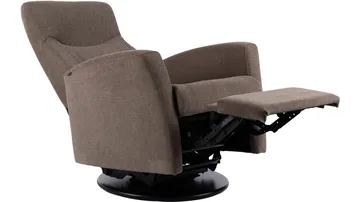 Alvion Hjellegjerde recliner-nojatuoli kankaalla - Taupe - Huonekalut - Tuoli & nojatuoli - Nojatuoli & lepotuoli - Mekanismituoli