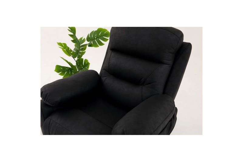 Angola Manuaalinen recliner-nojatuoli - Musta - Huonekalut - Tuoli & nojatuoli - Nojatuoli & lepotuoli - Makuutuoli & divaanituoli