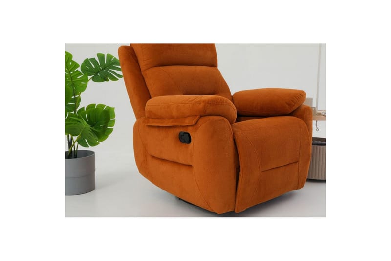 Angola Manuaalinen recliner-nojatuoli - Punainen - Huonekalut - Tuoli & nojatuoli - Nojatuoli & lepotuoli - Mekanismituoli