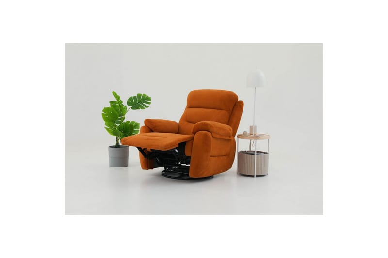 Angola Manuaalinen recliner-nojatuoli - Punainen - Huonekalut - Tuoli & nojatuoli - Nojatuoli & lepotuoli - Makuutuoli & divaanituoli