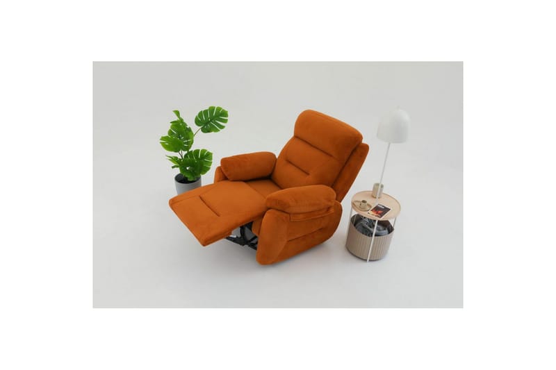 Angola Manuaalinen recliner-nojatuoli - Punainen - Huonekalut - Tuoli & nojatuoli - Nojatuoli & lepotuoli - Makuutuoli & divaanituoli