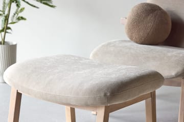Armchair Venture Home Beige Fåtölj + Ottoman - Huonekalut - Tuoli & nojatuoli - Nojatuoli & lepotuoli
