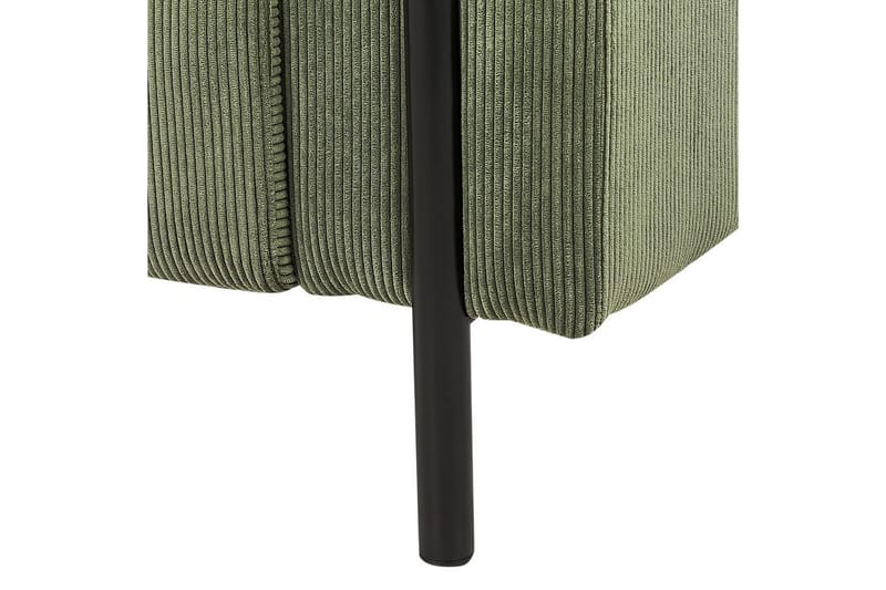 Nojatuoli Askim - Oliivinvihreä, Musta/manchesterkangas - Huonekalut - Tuoli & nojatuoli - Nojatuoli & lepotuoli