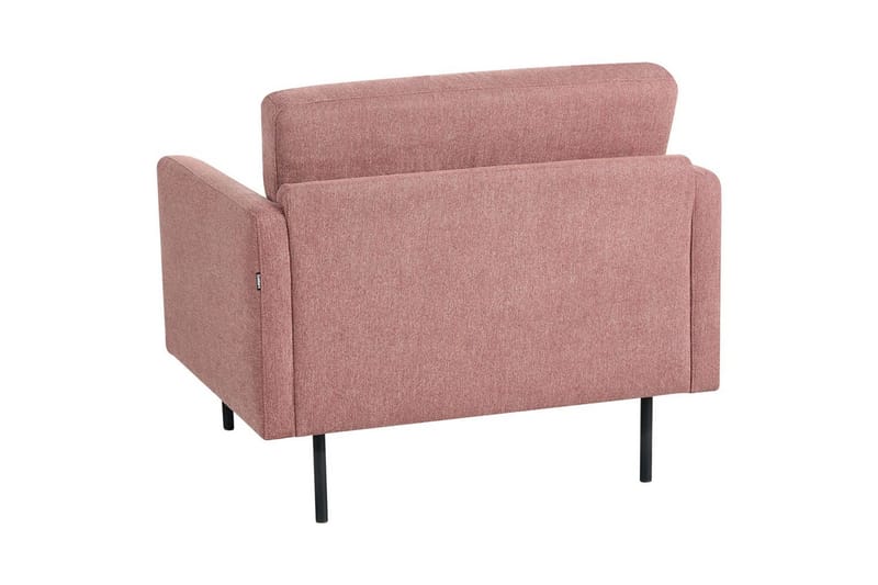 Nojatuoli Breda - Rosa, Musta - Huonekalut - Tuoli & nojatuoli - Nojatuoli & lepotuoli